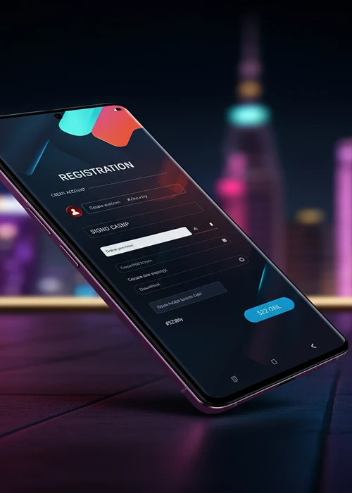 Secure Boho Casino registration form with fields for email, password, and currency selection, ensuring a safe start to gaming.
